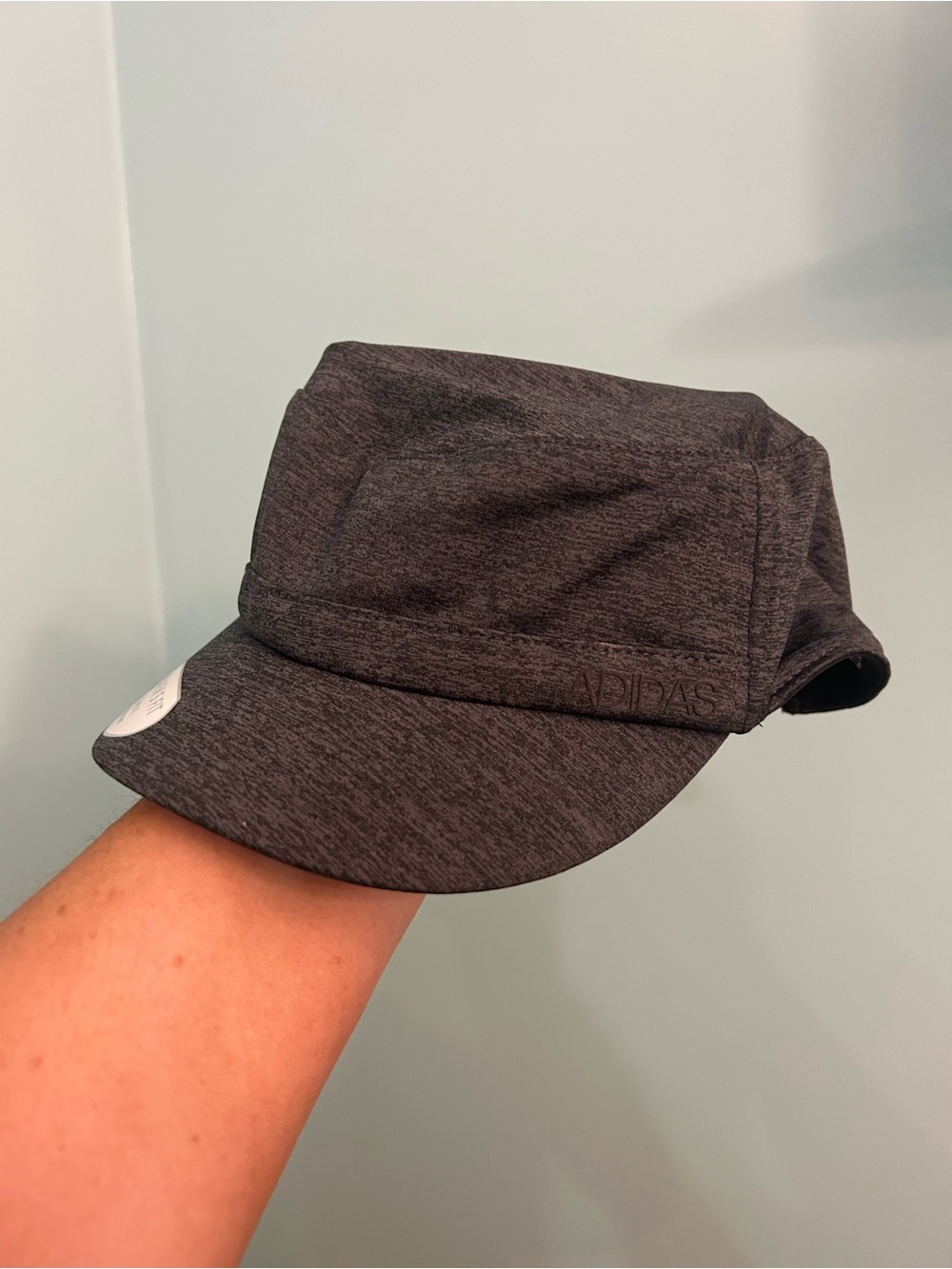 Adidas Climalite Fitted Dark Gray One Size Military Style Cap Hat